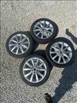  VW Golf 7 17"  alufelni, 205/50 R17 újszerű téli gumi 