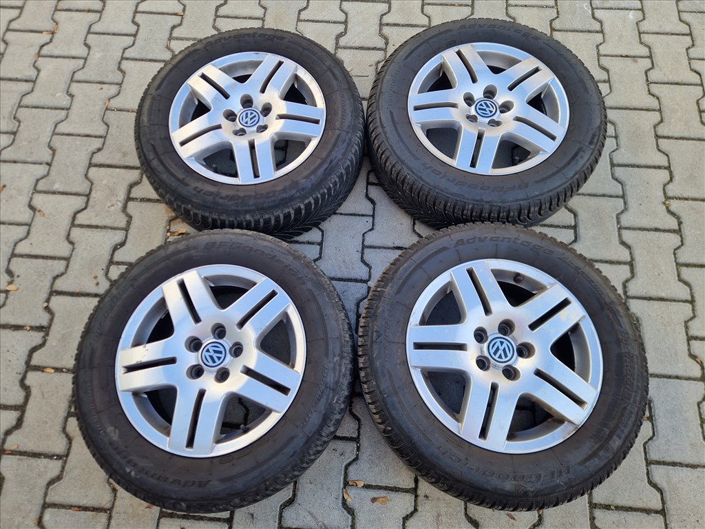  5x100 15" AVUS II alufelni garnitúra négyévszakos gumival (29963) 1. kép