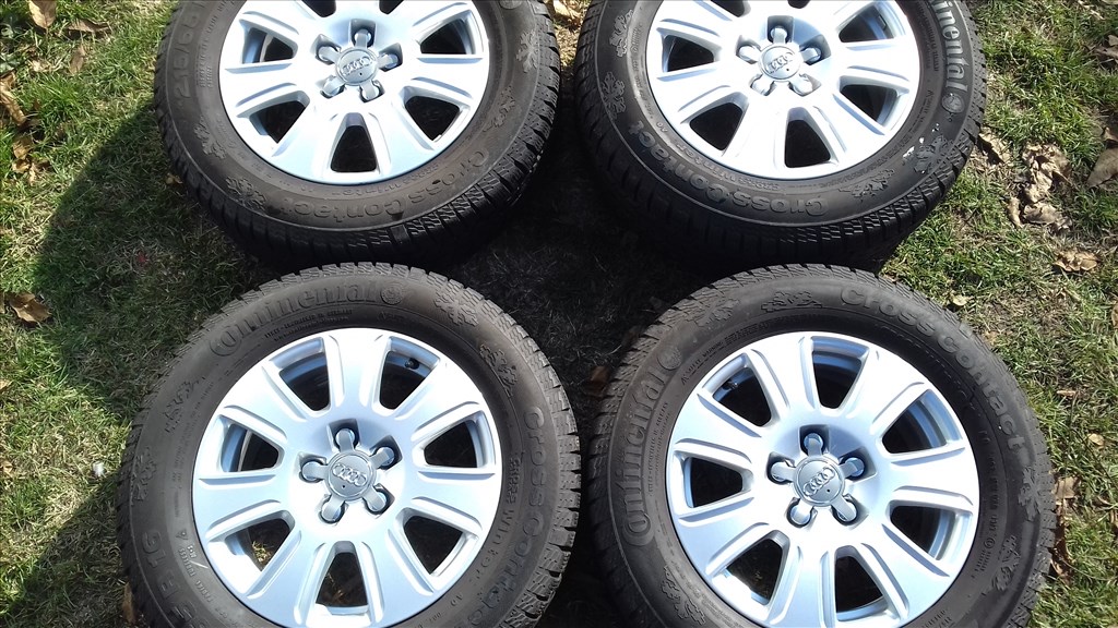  5x112 lyukosztású 6,5JJ 16" újszerű Audi Q3 (gyári felni) alufelni 1. kép