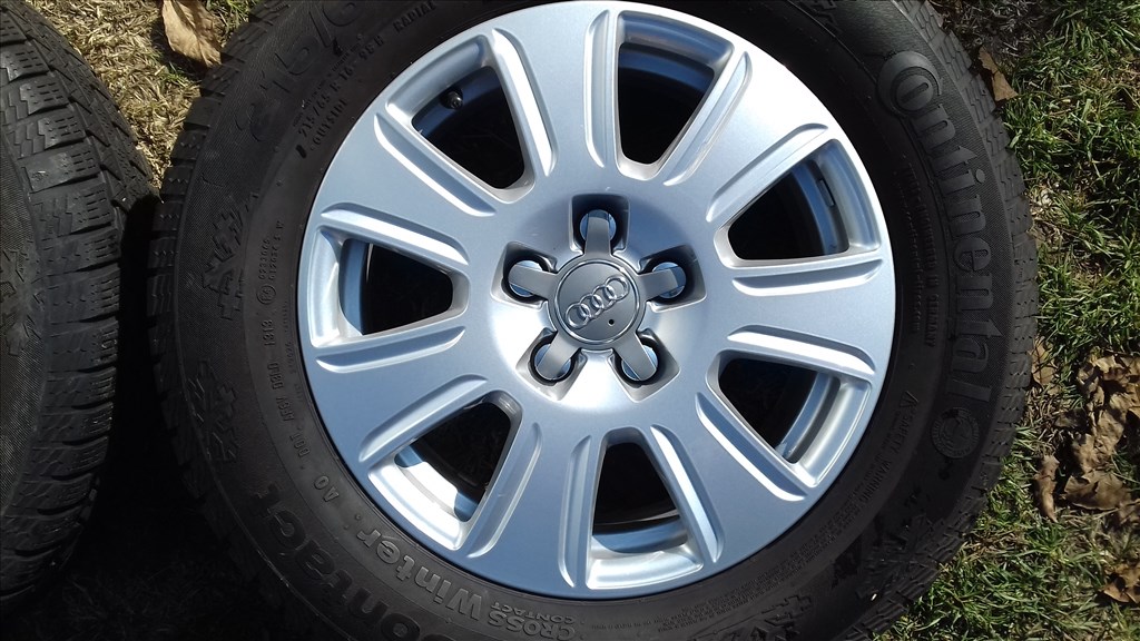  5x112 lyukosztású 6,5JJ 16" újszerű Audi Q3 (gyári felni) alufelni 5. kép