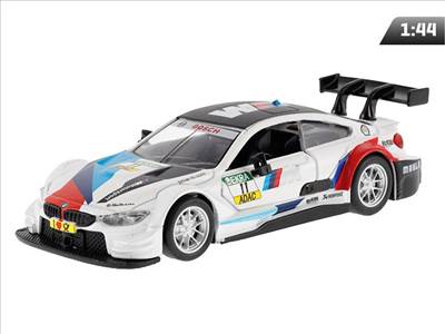 1:44 BMW M4 DTM modell, fehér
