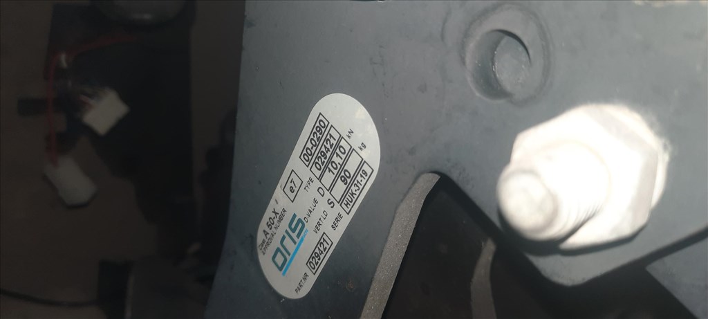 Ford Focus Mk2 Foxus MK2 vonóhorog Oris 3. kép