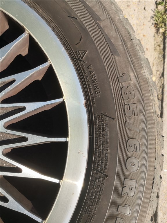 Oz 14-es régi retro alufelnik 4x100-as  9. kép