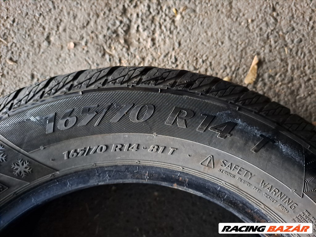 2db 165/70 R14 Matador Sibir Snow MP54 Téli gumi eladó!!! ára! 8500Ft/db : 6mm minta 6. kép