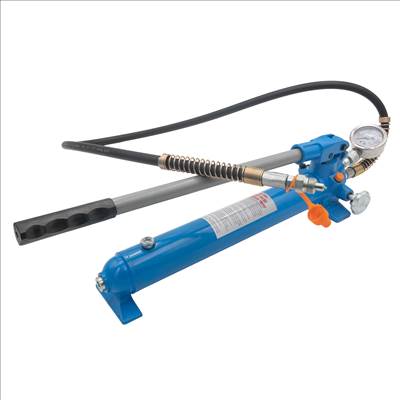 Lincos Hidraulikus kézi pumpa nyomásmérővel, 10t - TL0100-2A-2GK