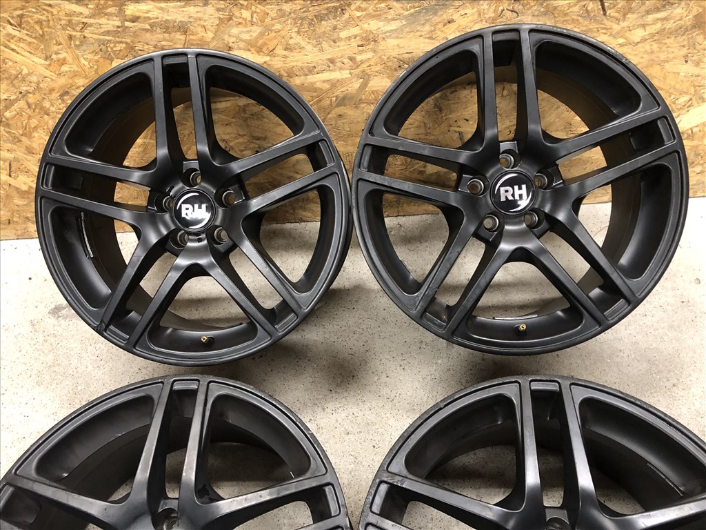 17 col 5x100 alufelni fekete VW, Toyota, Audi, Seat, Skoda 17 colos 2. kép