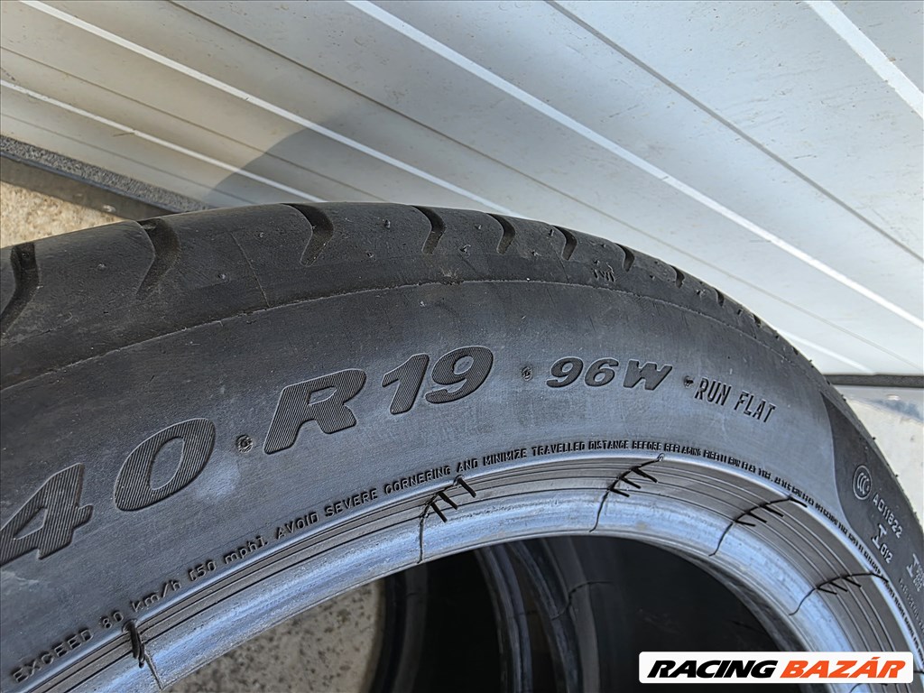 255/40R19 Pirelli gumi 2db szinte újszerű állapotban eladó! 7. kép