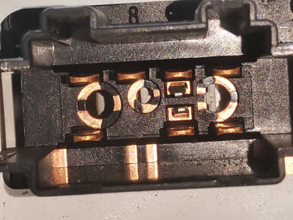 SKODA OCTAVIA I (1U2) 1.6 Fűtéskapcsoló (manuális klímás) #43053# 1U0820045G 8. kép