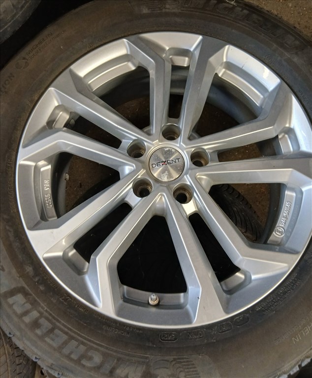  TOYOTA RAV-4 5x114.3 7x18 újszerű felnik 225/60R18 Michelin ALPIN5 SUV 2021 6mm téli gumikkal 3. kép