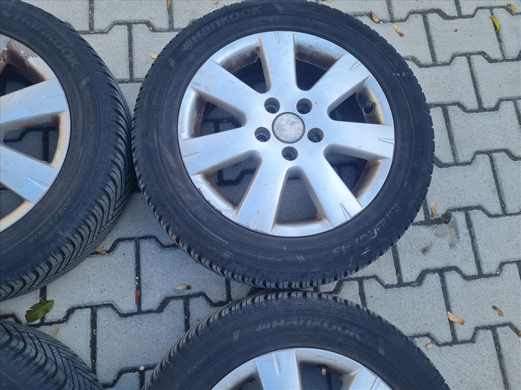 5x112 16" gyári alufelni, 205/55 Hankook négyévszakos gumi szett (25515) 3. kép