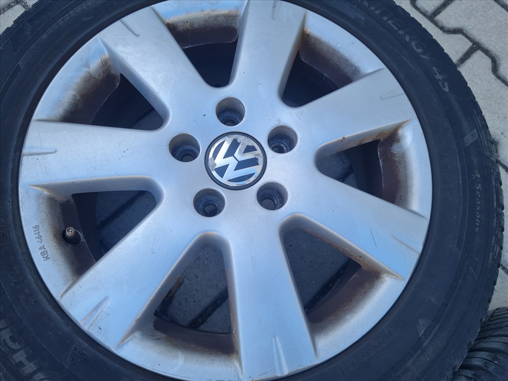 5x112 16" gyári alufelni, 205/55 Hankook négyévszakos gumi szett (25515) 8. kép