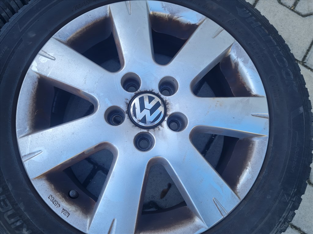 5x112 16" gyári alufelni, 205/55 Hankook négyévszakos gumi szett (25515) 9. kép