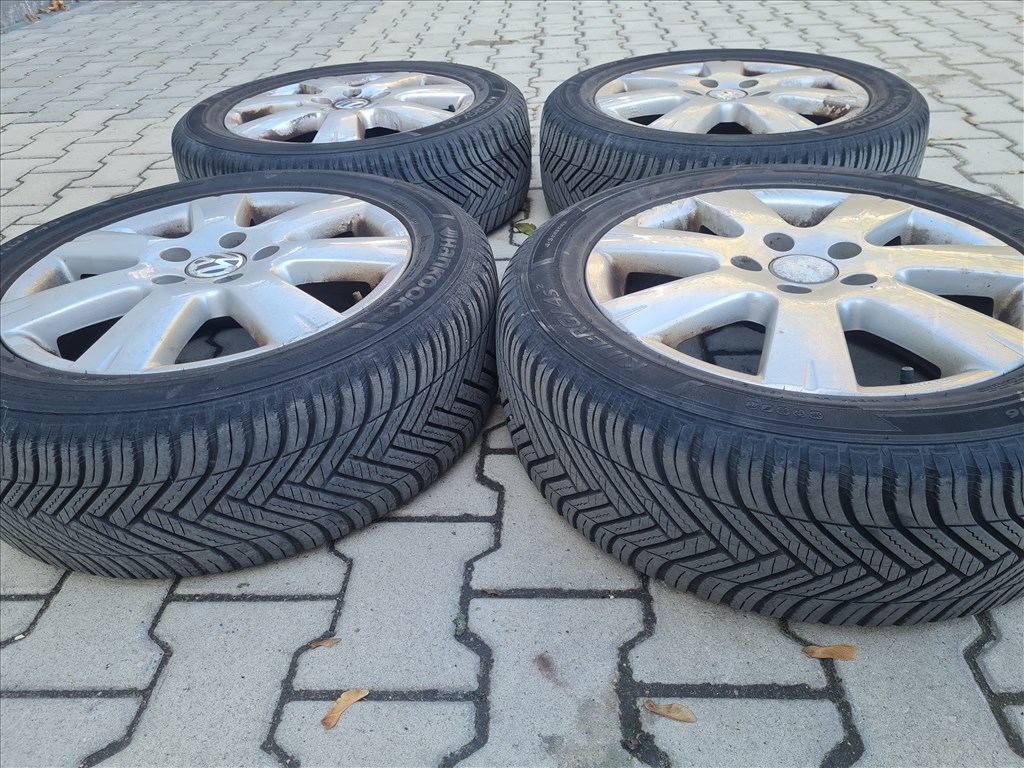 5x112 16" gyári alufelni, 205/55 Hankook négyévszakos gumi szett (25515) 11. kép