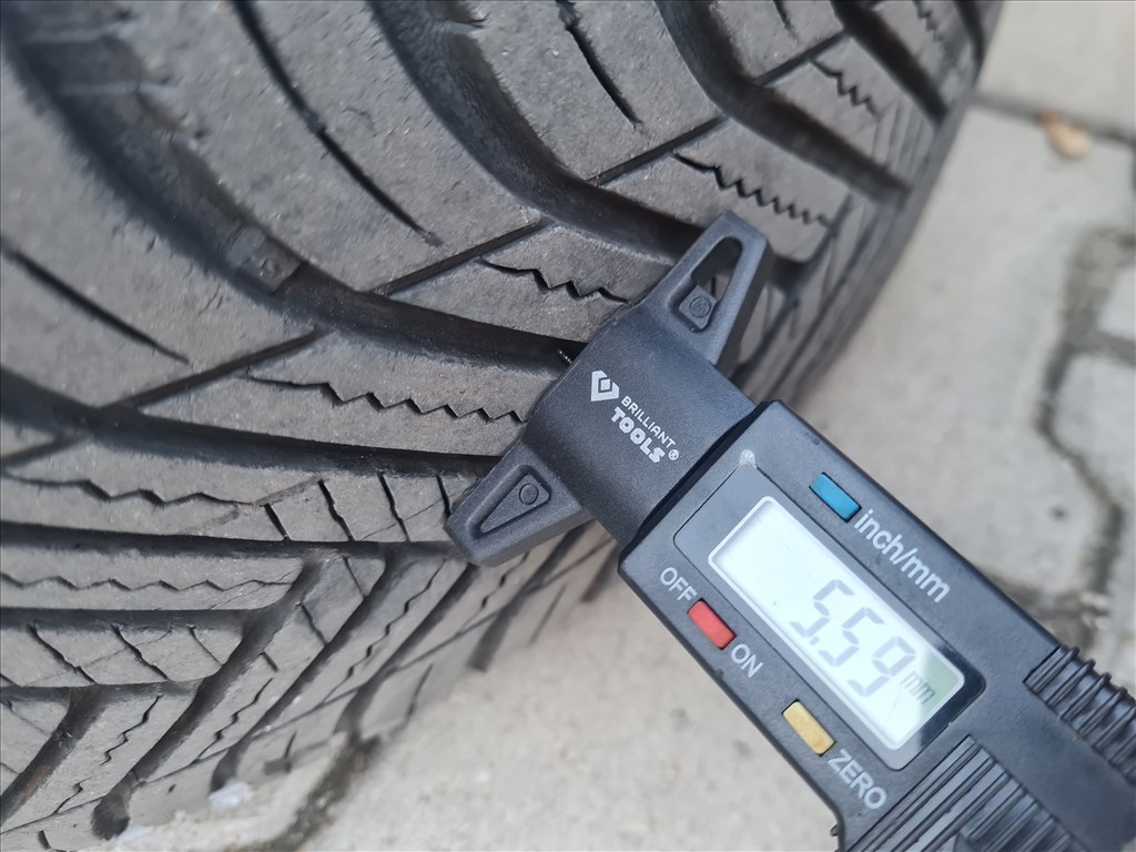 5x112 16" gyári alufelni, 205/55 Hankook négyévszakos gumi szett (25515) 12. kép