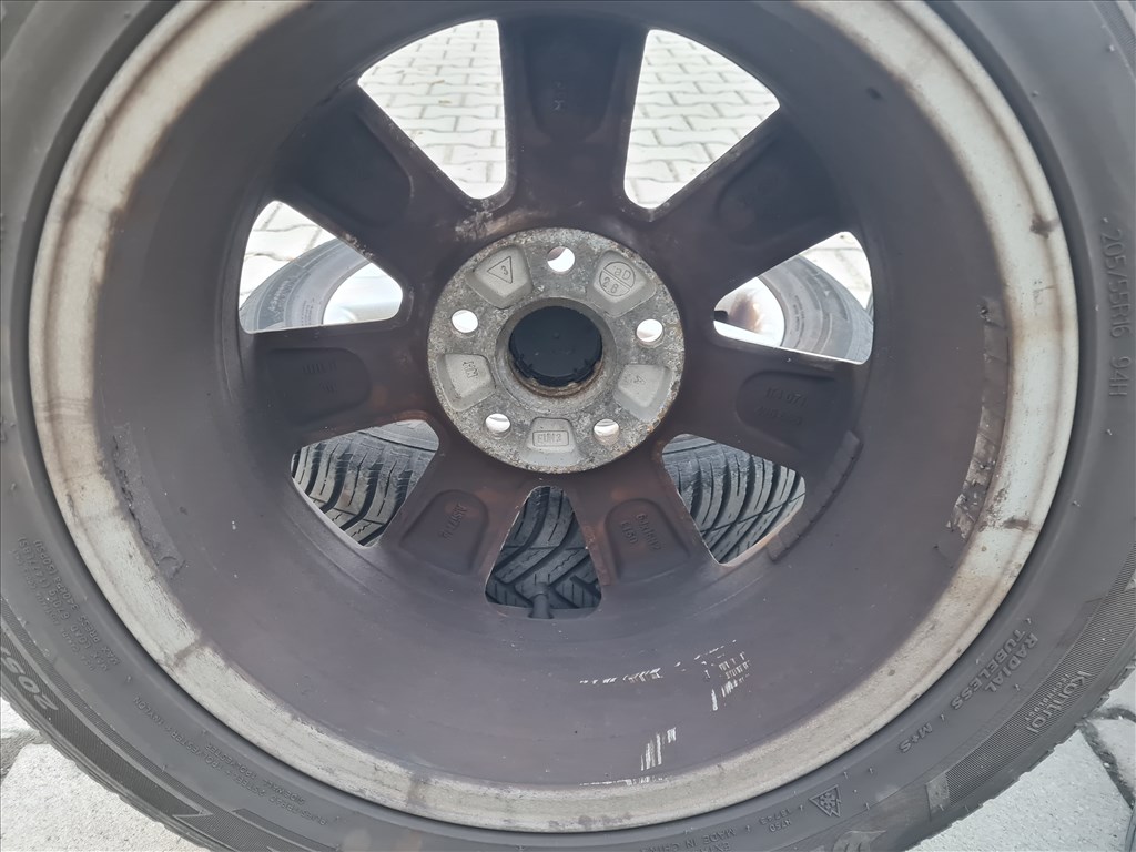 5x112 16" gyári alufelni, 205/55 Hankook négyévszakos gumi szett (25515) 13. kép