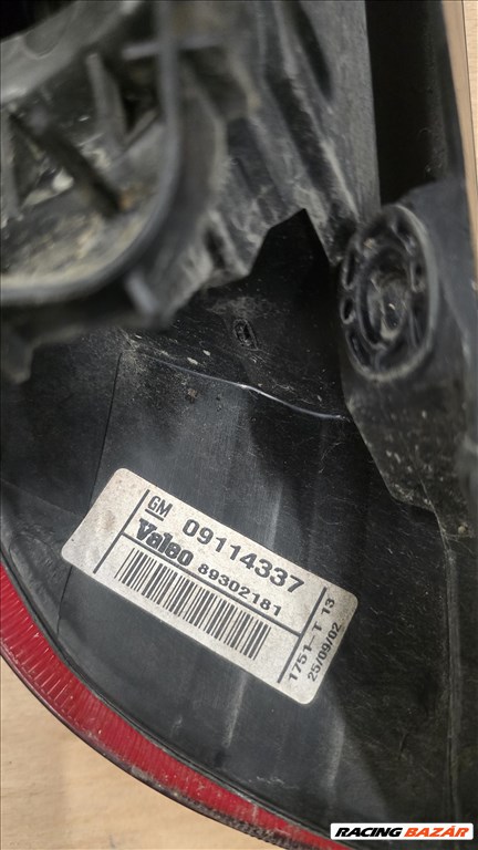 Opel Corsa C jobb hátsó lámpa 09114337 3. kép
