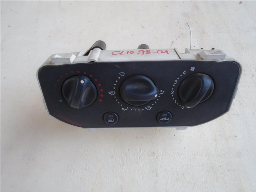 Renault Clio II fűtés kapcsoló egység  1. kép