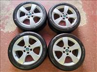  5x112 lyukosztású 17" újszerű alufelni, rajta 225/45 új Nexen nyári gumi gumi 