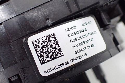 Audi Q2 tempomat kapcsoló, légzsák átvezető 8v0953502ak 8V0953502AK 8V0953521HD 3. kép