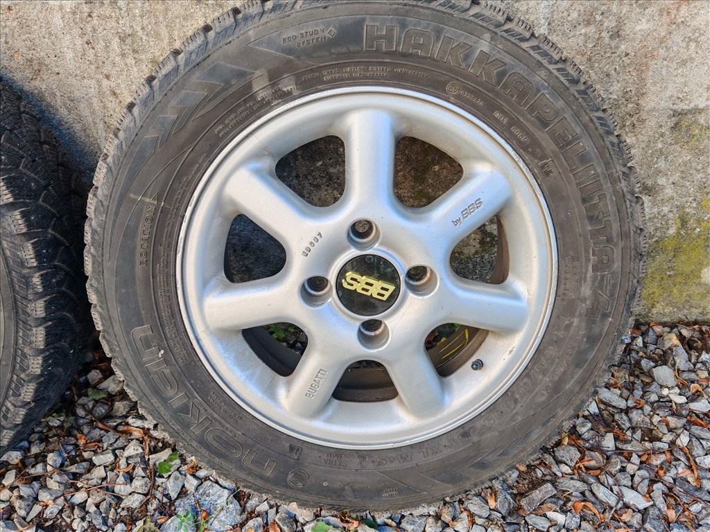 4x114.3 lyukosztású 6JJ 15" újszerű BBS alufelni 5. kép