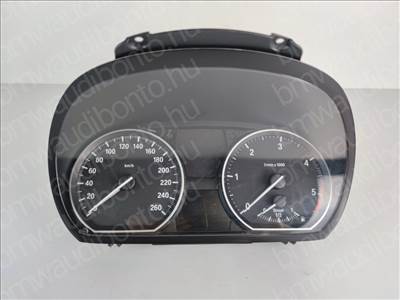 BMW 1 (E81)  120 d Kilóméteróra (műszerfal egység) (9166823, 62109166823, 62109187048, 62109220951, 62109187332, 62109242334, 62109283803, 62109141477)
