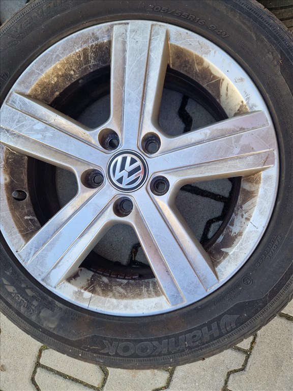  Golf 7 5x112 16" gyári alufelni garnitúra (29964) 6. kép