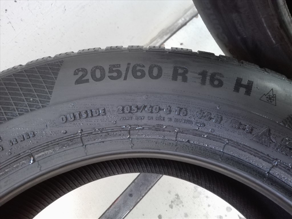 205/60R16 Continental téli gumi garnitúra 205/60 r16 6. kép