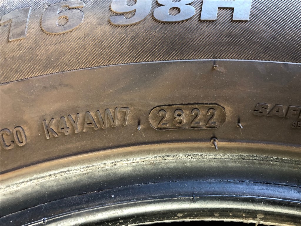  215/6516" használt Kumho téli gumi gumi 3. kép