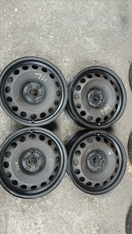  5x100 lyukosztású 6,5JJ 16" használt (gyári felni) lemezfelni 1. kép