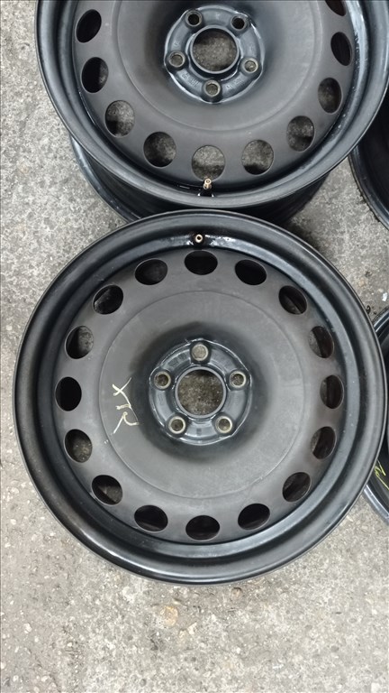  5x100 lyukosztású 6,5JJ 16" használt (gyári felni) lemezfelni 2. kép