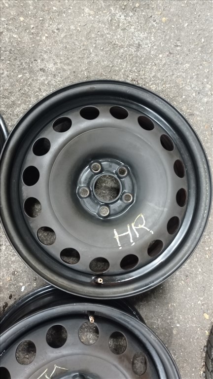  5x100 lyukosztású 6,5JJ 16" használt (gyári felni) lemezfelni 4. kép