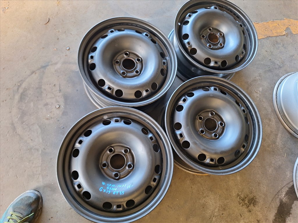  15"  VW,SEAT,SKODA lemezfelni 2. kép