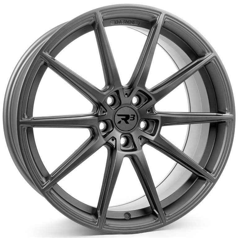 R20 5x112 (72,6) R3 Wheels R3H03 9020 antracite Matt 9J ET37 új alufelnik felnik 9x20 20" 20col 1. kép