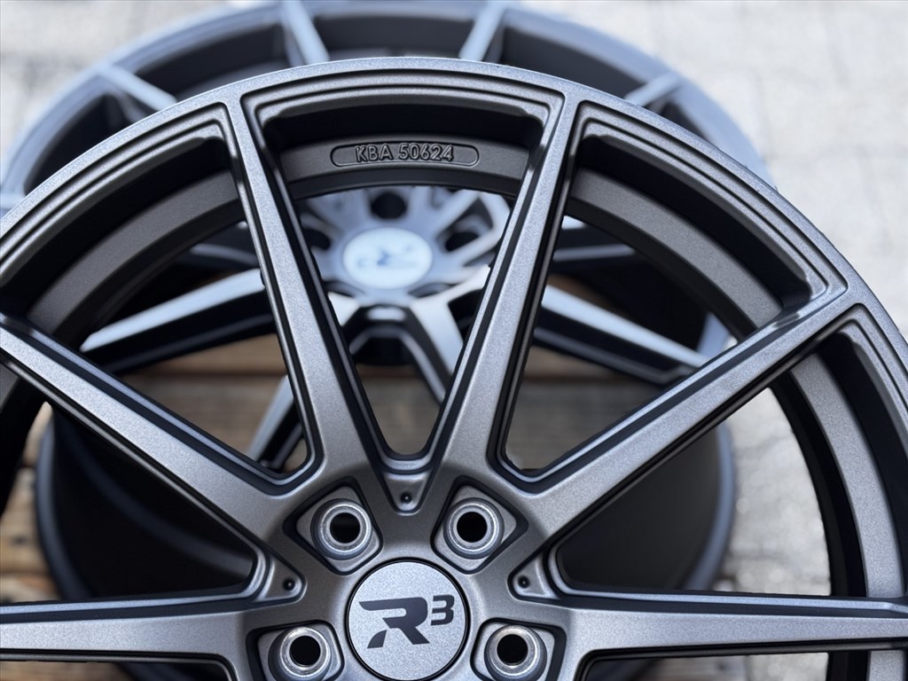 R20 5x112 (72,6) R3 Wheels R3H03 9020 antracite Matt 9J ET37 új alufelnik felnik 9x20 20" 20col 5. kép