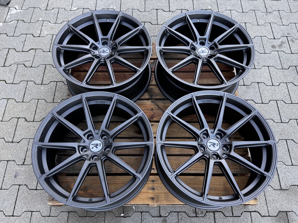 R20 5x112 (72,6) R3 Wheels R3H03 9020 antracite Matt 9J ET37 új alufelnik felnik 9x20 20" 20col 6. kép