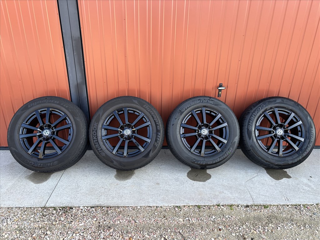  5x130 lyukosztású 18" újszerű Brock alufelni, rajta 255/60 újszerű Hankook Dynapro HP2 nyári  2. kép