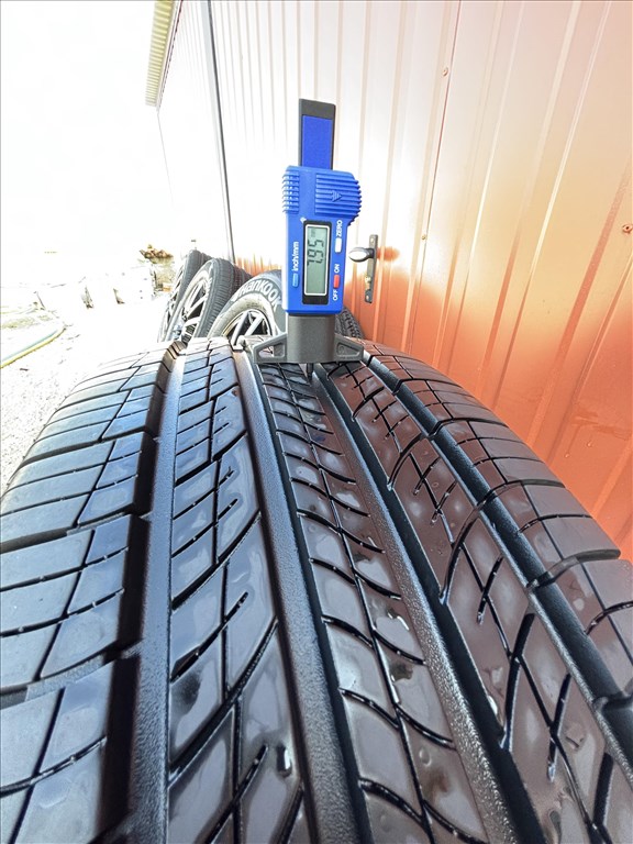  5x130 lyukosztású 18" újszerű Brock alufelni, rajta 255/60 újszerű Hankook Dynapro HP2 nyári  7. kép