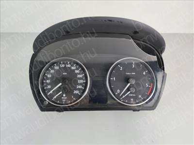 BMW 3 (E90)  316 d Kilóméteróra (műszerfal egység) (9110215, 62109110215, 62109130299, 62109148030, 62109166859, 62109187085, 62109220988, 62109187369, 62109242371, 62109283840, 62109316152, 62106983497, 62116974669, 62116965788)