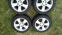 5x112 osztású 7J 16" használt alufelni 205/55r16 téli gumival Vw Audi Skoda Seat