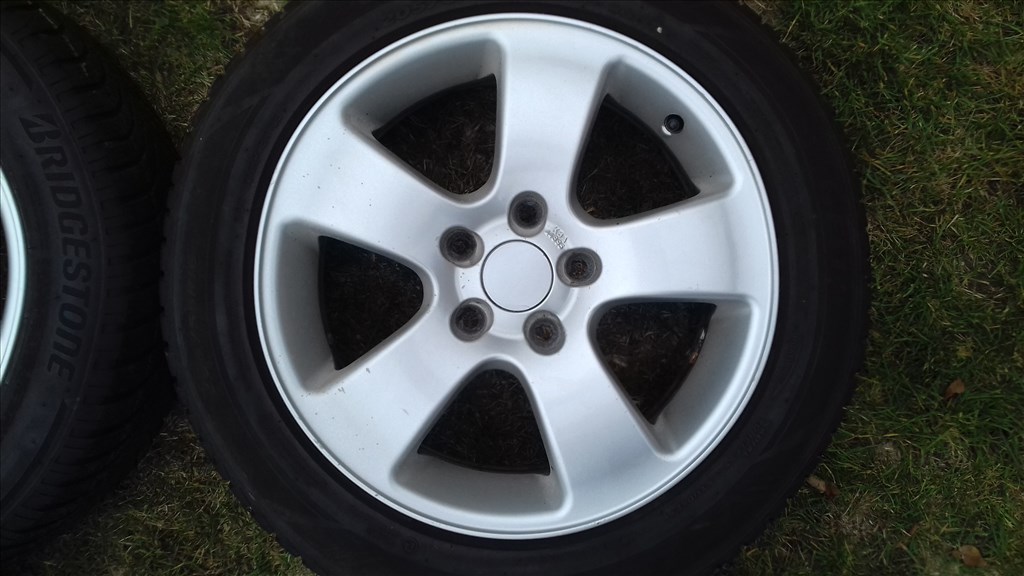  5x112 osztású 7J 16" használt alufelni 205/55r16 téli gumival Vw Audi Skoda Seat 4. kép