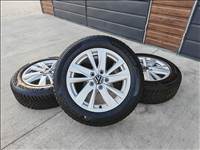 16" 5x112 VW "Karlstad" Touran, Golf, Caddy gyári alufelni szett új téligumikkal!