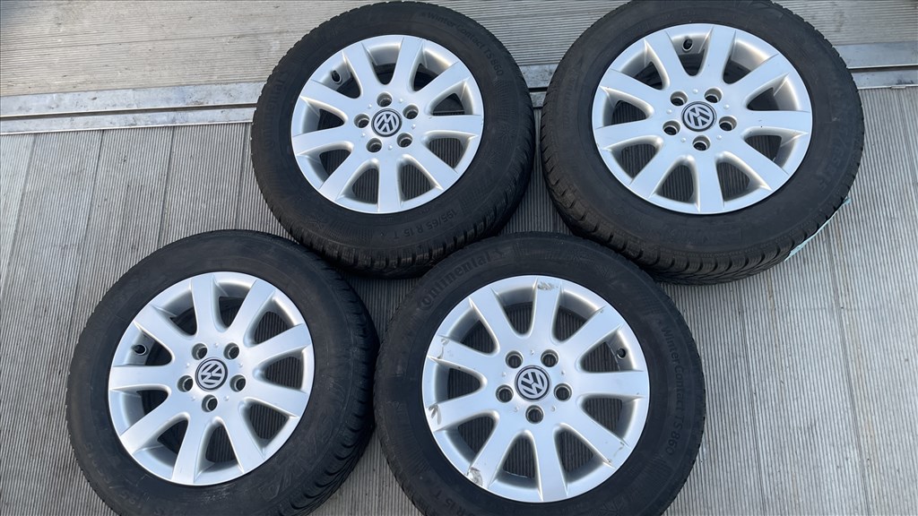 Volkswagen VW gyári 15" alufelni 5x112 1K0601025AQ 1. kép