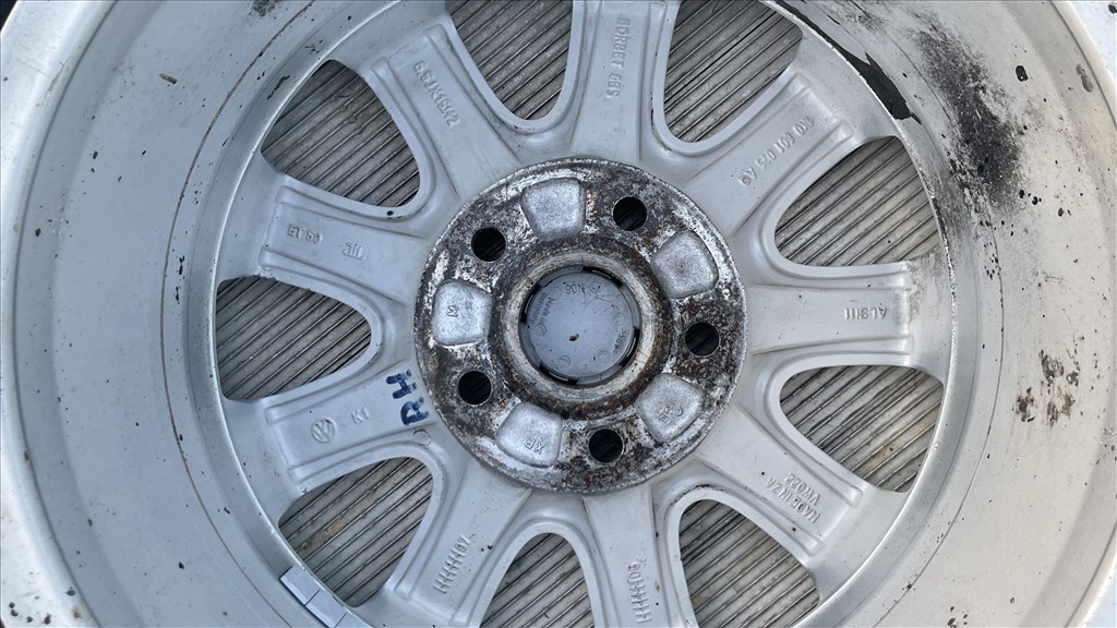 Volkswagen VW gyári 15" alufelni 5x112 1K0601025AQ 5. kép
