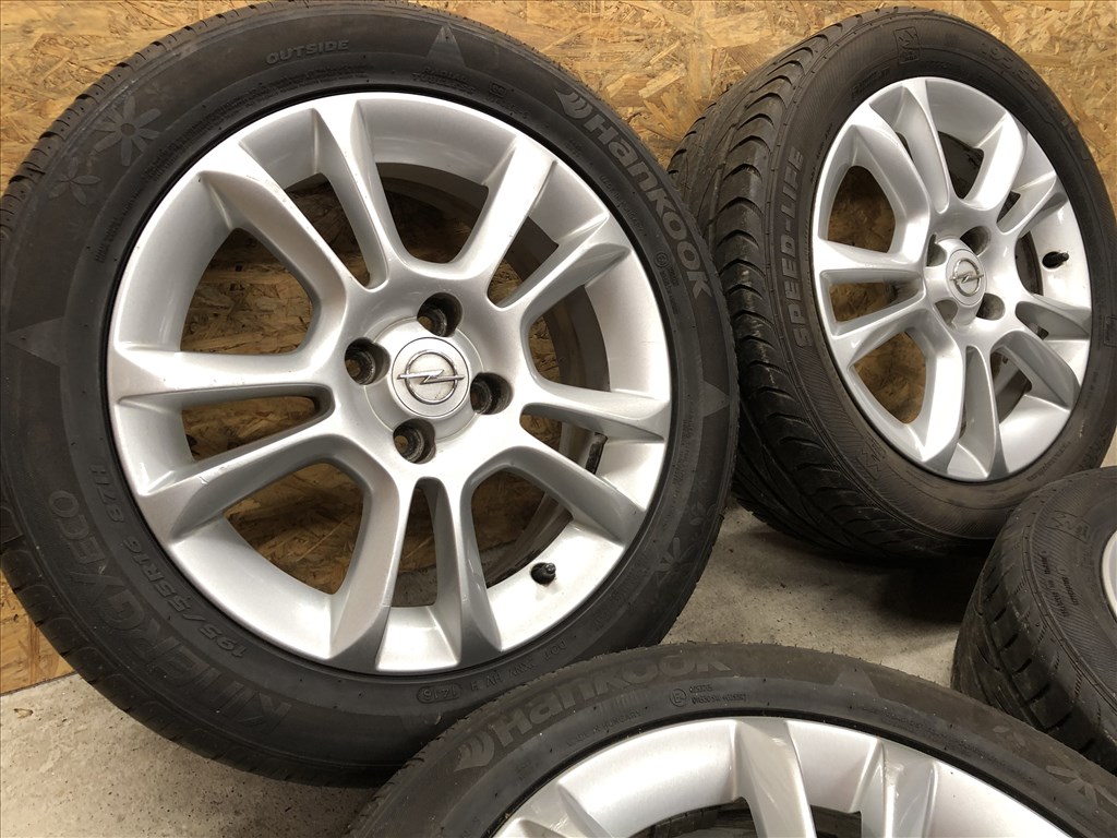 16 colos Opel alufelni gyári 4x100 Corsa, Astra G 16 col 1. kép