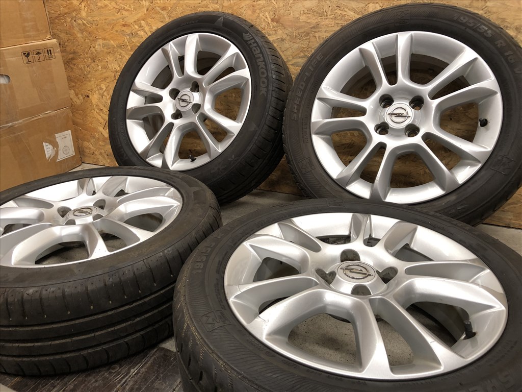 16 colos Opel alufelni gyári 4x100 Corsa, Astra G 16 col 6. kép