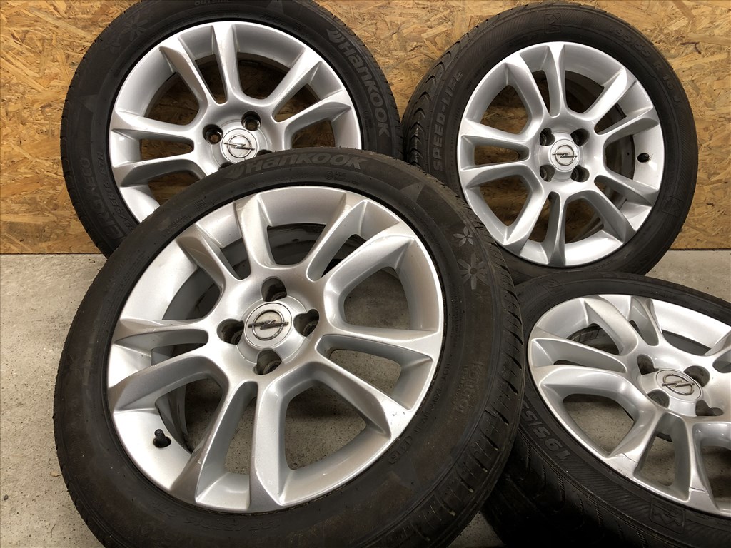 16 colos Opel alufelni gyári 4x100 Corsa, Astra G 16 col 11. kép