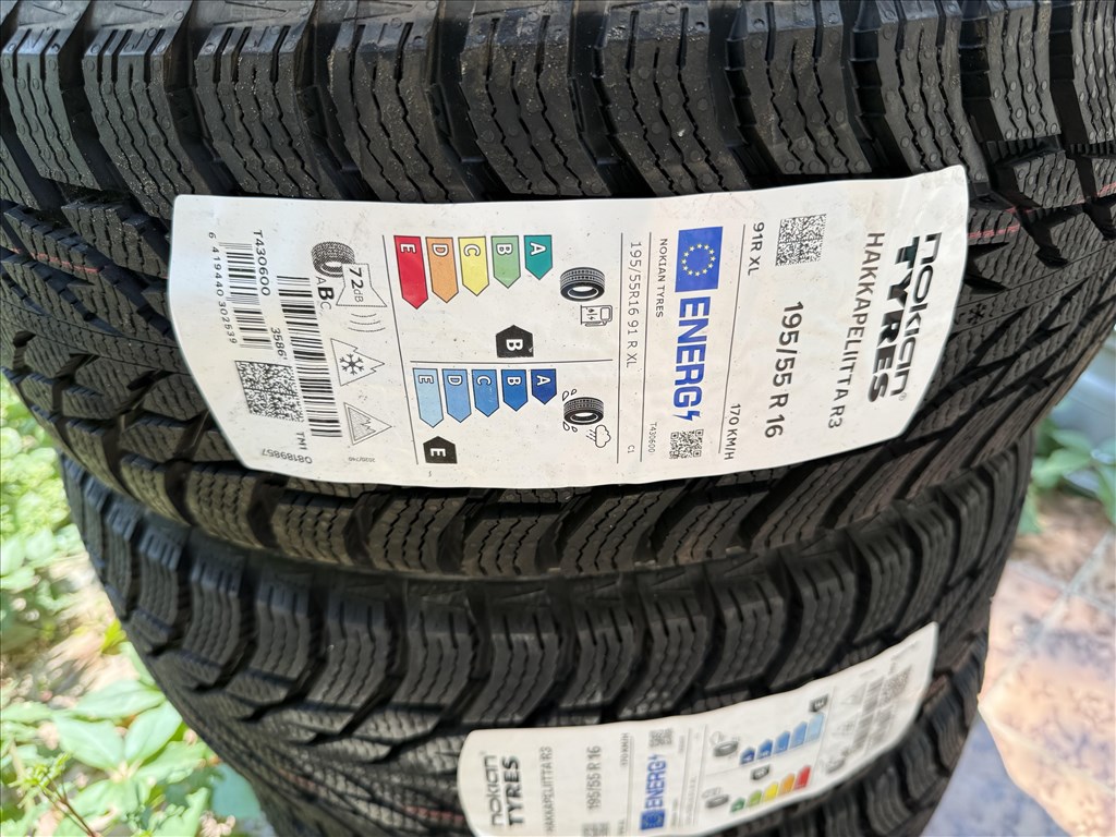  195/5515" új Nokian téli gumi  2. kép