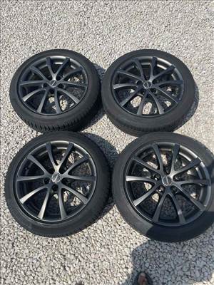  Golf7 5x112  ET37 Borbet alufelni,  205/50R17 Continental téli gumival 