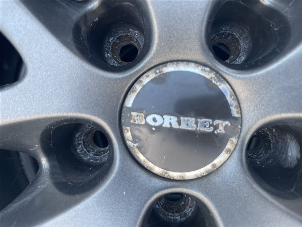  Golf7 5x112  ET37 Borbet alufelni,  205/50R17 Continental téli gumival  7. kép