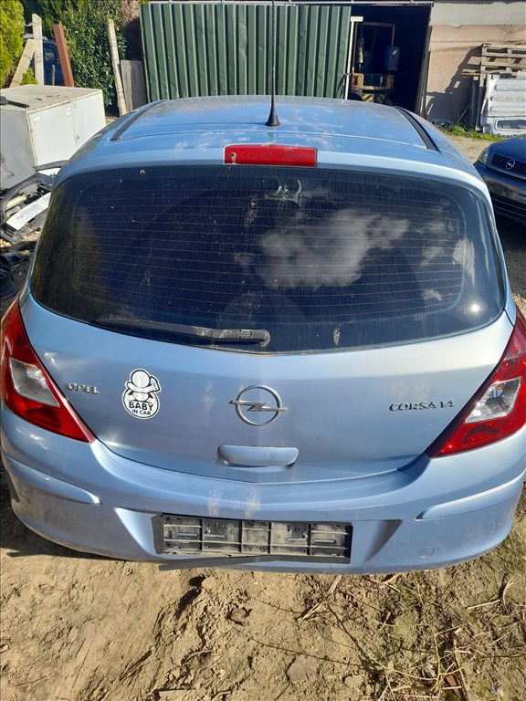 Opel corsa d hátsó lökhárító 5 ajtós  1. kép